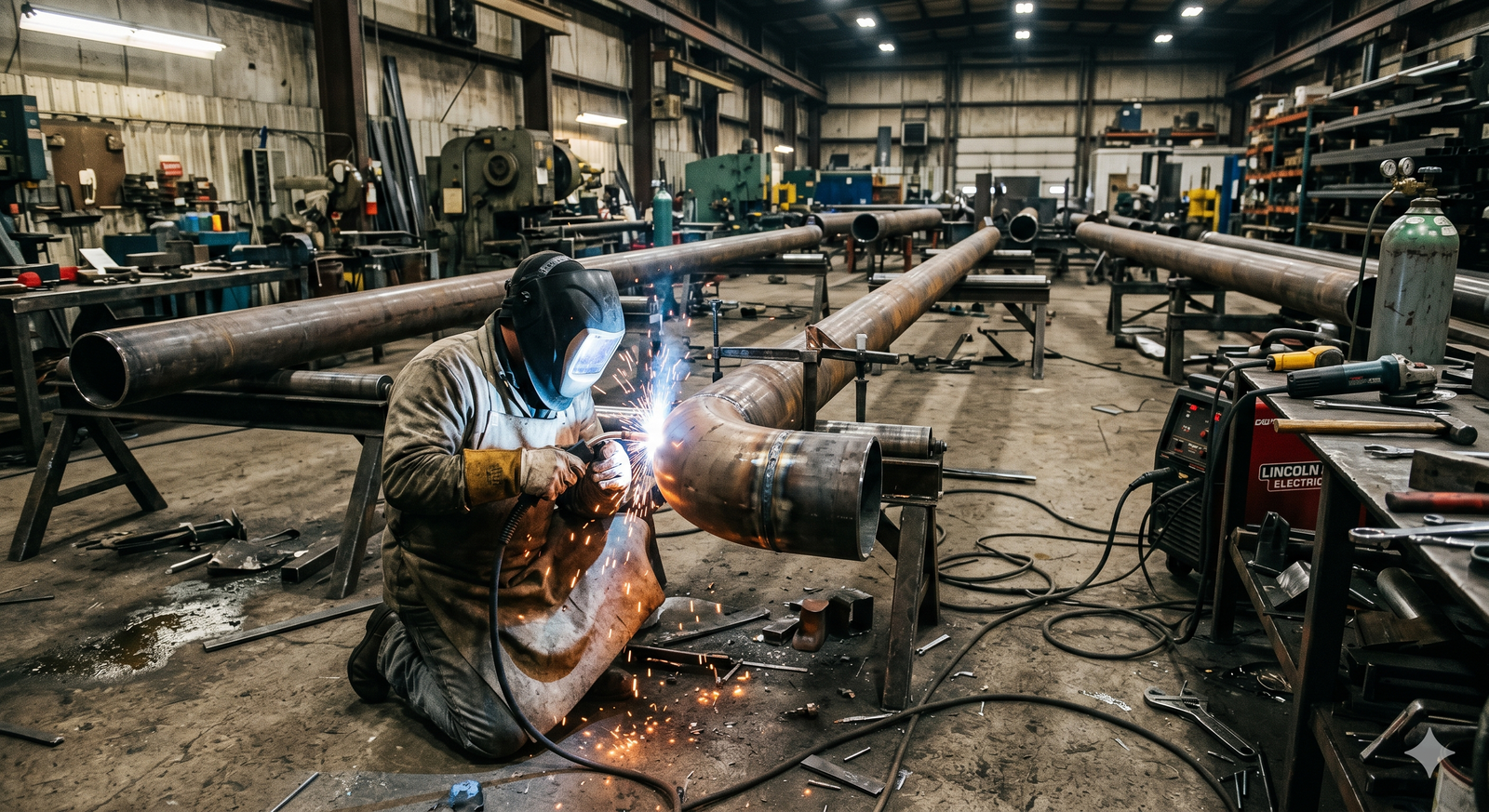 Industrial Pipeline Fabrication — Vasudha Engineering